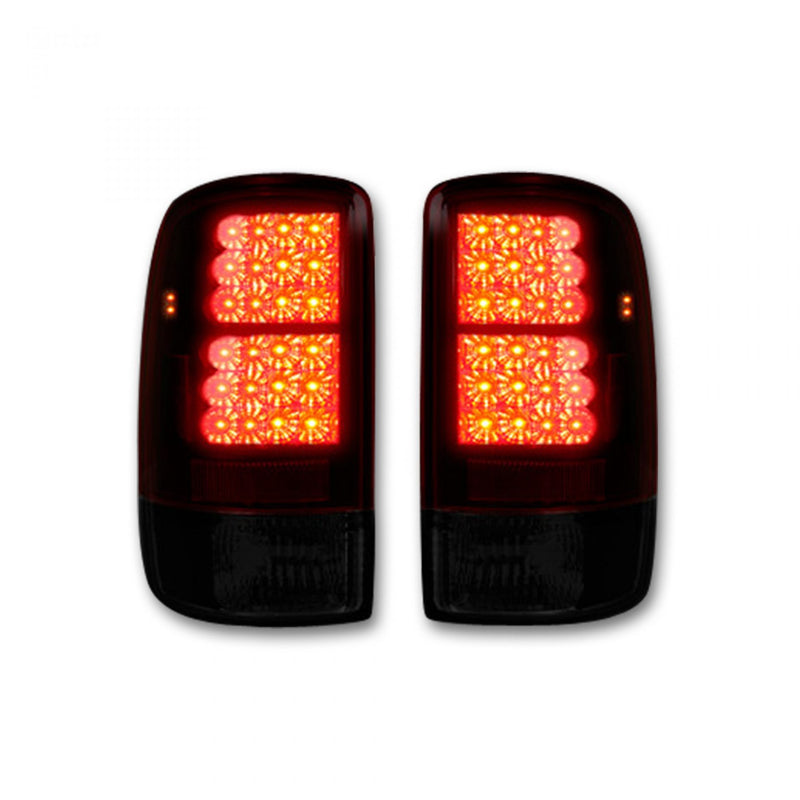 Chevy Tahoe Tail Lights, Chevy Suburban Tail Lights, GMC Yukon Tail Lights, GMC Denali Tail Lights, Tail Lights, Dark Red Tail Lights, Recon Tail Lights