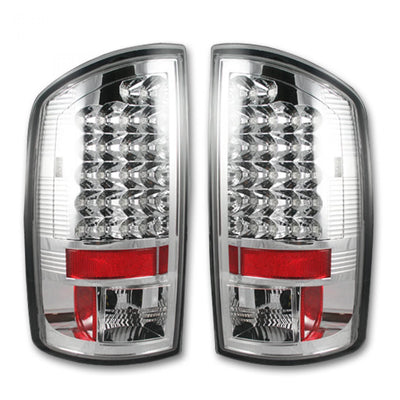 Dodge Tail Lights, Dodge RAM Tail Lights, RAM 1500 07-08 Tail Lights, RAM 2500 07-09 Tail Lights, RAM 3500 07-09 Tail Lights, Clear Tail Lights, Recon Tail Lights