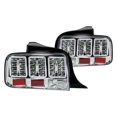 Ford Tail Lights, Ford Mustang Tail Lights, Mustang 05-09 Tail Lights, Tail Lights, Clear Tail Lights, Recon Tail Lights