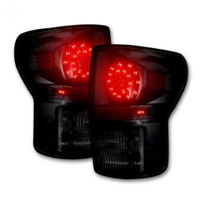 Toyota Tail Lights, Toyota Tundra Tail Lights, Tundra 07-13 Tail Lights, LED Tail Lights, Smoked Tail Lights, Recon Tail Lights