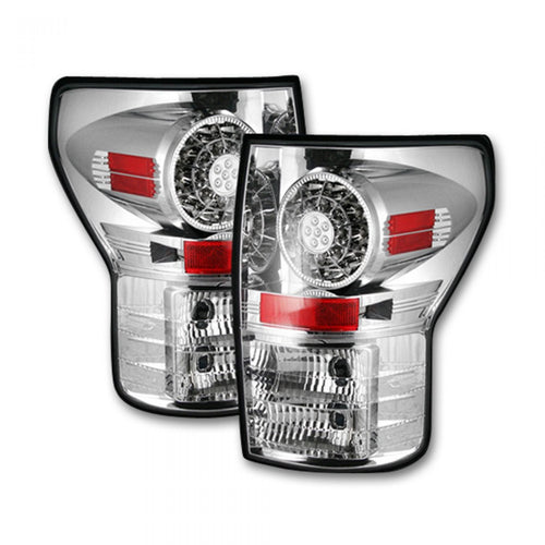 Toyota Tail Lights, Toyota Tundra Tail Lights, Tundra 07-13 Tail Lights, LED Tail Lights, Clear Tail Lights, Recon Tail Lights