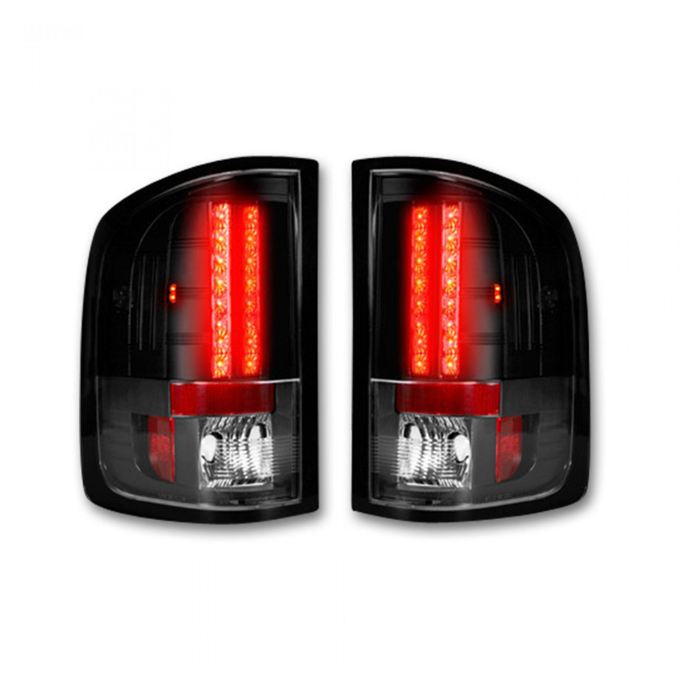 GMC Tail Lights, Sierra Tail Lights, Sierra 07-13 Tail Lights, Smoked Tail Lights, Recon Tail Lights, GMC Tail Lights