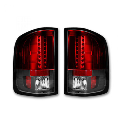 GMC Tail Lights, Sierra Tail Lights, Sierra 07-13 Tail Lights, Red Tail Lights, Recon Tail Lights, GMC Tail Lights