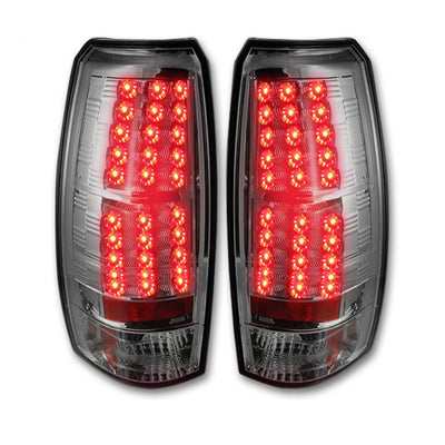 Chevy Avalanche Tail Lights, Avalanche Tail Lights, Tail Lights, Avalanche 07-13 Tail Lights, Clear Tail Lights, Recon Tail Lights, LED Tail Lights