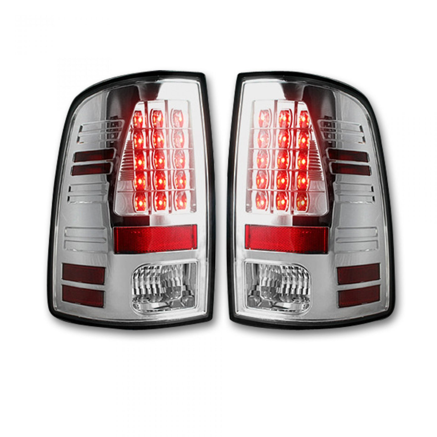 Dodge Tail Lights, Dodge RAM Tail Lights, RAM 1500 Tail Lights, RAM 2500 Tail Lights, RAM 3500 Tail Lights, RAM 1500 13-18 Tail Lights, Clear Tail Lights, Recon Tail Lights, Tail Lights