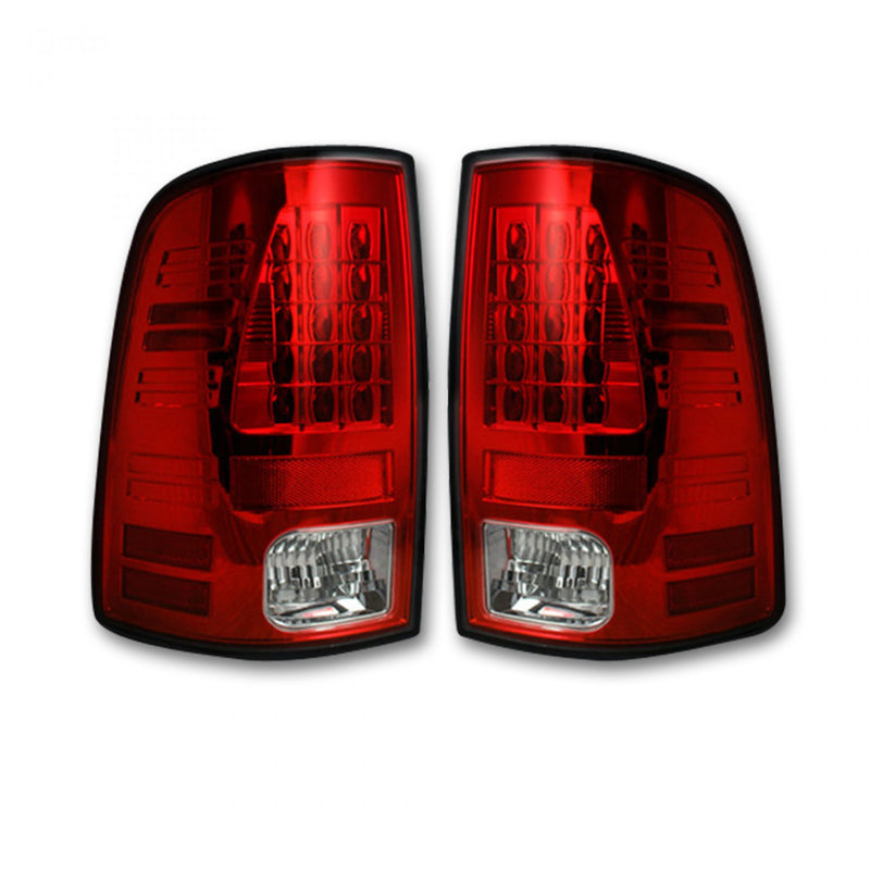 Dodge Tail Lights, Dodge RAM Tail Lights, RAM 1500 Tail Lights, RAM 2500 Tail Lights, RAM 3500 Tail Lights, RAM 1500 13-18 Tail Lights, Red Tail Lights, Recon Tail Lights, Tail Lights