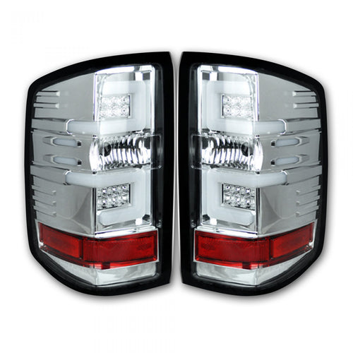 Chevy Tail Lights, Silverado Tail Lights, Silverado 1500 Tail Lights, Silverado 2500 Tail Lights, Silverado 3500 Tail Lights, Clear Tail Lights, Recon Tail Lights, 