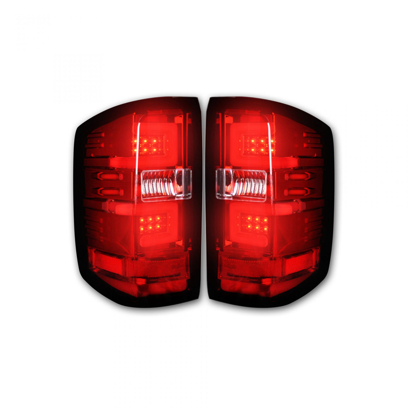 Chevy Tail Lights, Silverado Tail Lights, Silverado 1500 Tail Lights, Silverado 2500 Tail Lights, Silverado 3500 Tail Lights, Red Tail Lights, Recon Tail Lights