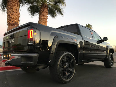 GMC Tail Lights, Sierra Tail Lights, Sierra 1500 Tail Lights, Sierra 2500 Tail Lights, Sierra 3500 Tail Lights, Red Tail Lights, Recon Tail Lights