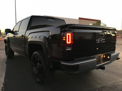 GMC Tail Lights, Sierra Tail Lights, Sierra 1500 Tail Lights, Sierra 2500 Tail Lights, Sierra 3500 Tail Lights, Red Tail Lights, Recon Tail Lights