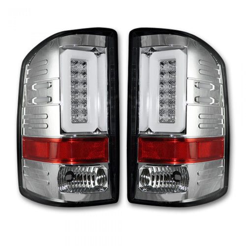 GMC Tail Lights, Sierra Tail Lights, Sierra 1500 Tail Lights, Sierra 2500 Tail Lights, Sierra 3500 Tail Lights, Clear Tail Lights, Recon Tail Lights
