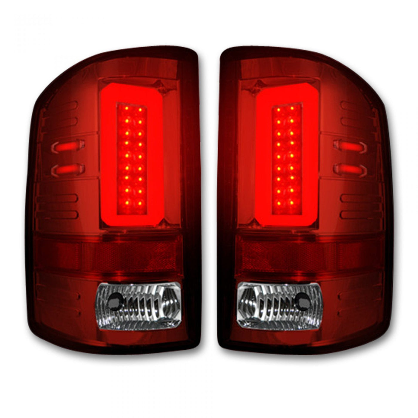 GMC Tail Lights, Sierra Tail Lights, Sierra 1500 Tail Lights, Sierra 2500 Tail Lights, Sierra 3500 Tail Lights, Red Tail Lights, Recon Tail Lights