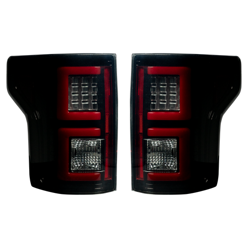 Ford Tail Lights, Ford F150 Tail Lights, F150 18-20 Tail Lights, Smoked Tail Lights, Recon Tail Lights, OLED Tail Lights