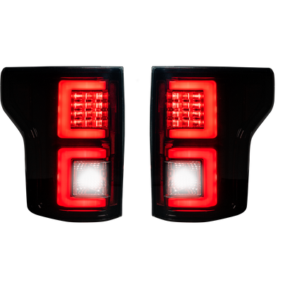 Ford Tail Lights, Ford F150 Tail Lights, F150 18-20 Tail Lights, Smoked Tail Lights, Recon Tail Lights, OLED Tail Lights