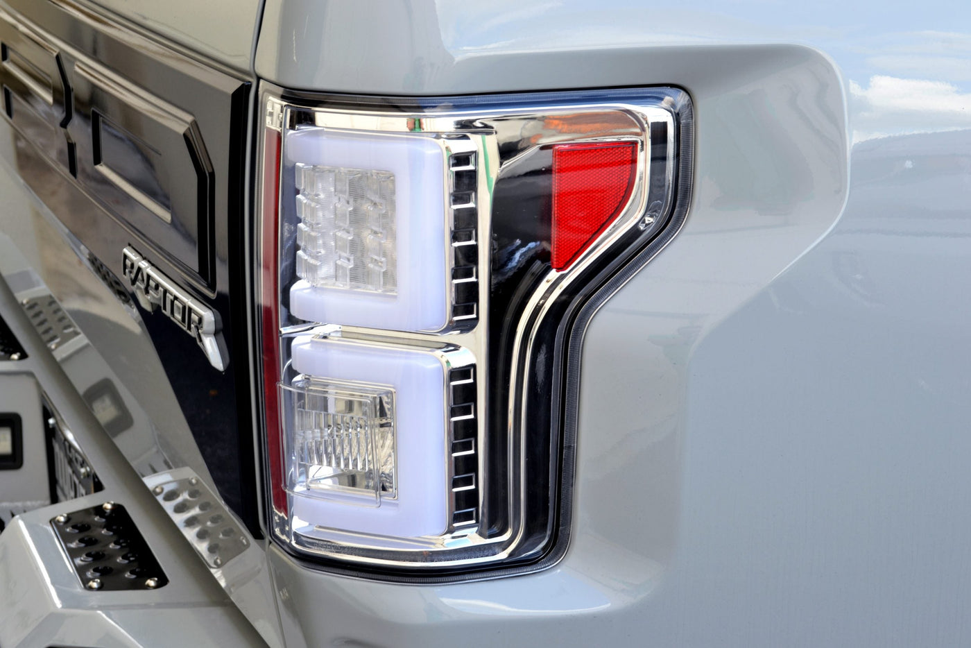 Ford Tail Lights, Ford F150 Tail Lights, F150 15-17 Tail Lights, Clear Tail Lights, Recon Tail Lights, Tail Lights