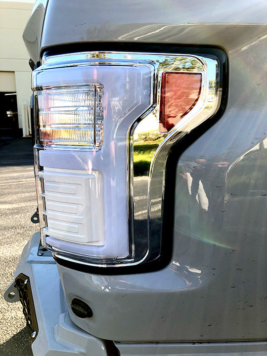 Ford Tail Lights, Ford F150 Tail Lights, F150 15-17 Tail Lights, Raptor 17-19 Tail Lights, Clear Tail Lights, Recon Tail Lights, Tail Lights