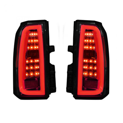 Chevy Tahoe Tail Lights, Chevy Suburban Tail Lights, Tail Lights, Smoked Tail Lights, Recon Tail Lights, Bar-Style Tail Lights
