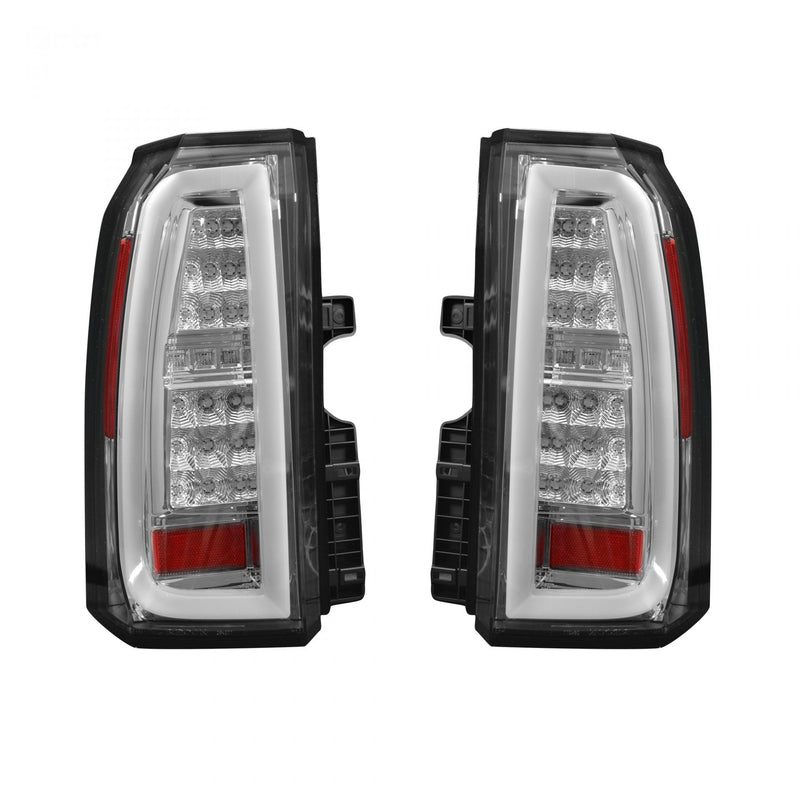 Chevy Tahoe Tail Lights, Chevy Suburban Tail Lights, Tail Lights, Clear Tail Lights, Recon Tail Lights, Bar-Style Tail Lights