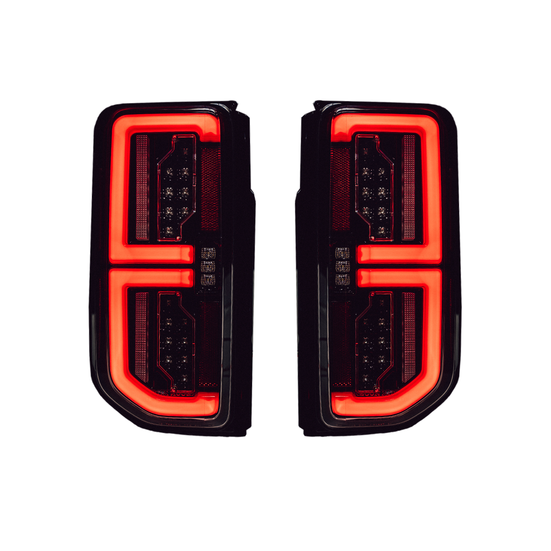 Ford Bronco Tail Lights, Ford Tail Lights, Bronco 21-23 Tail Light, Dark Red Smoked Lens Tail Light, Oled Tail Lights, Recon Tail Lights