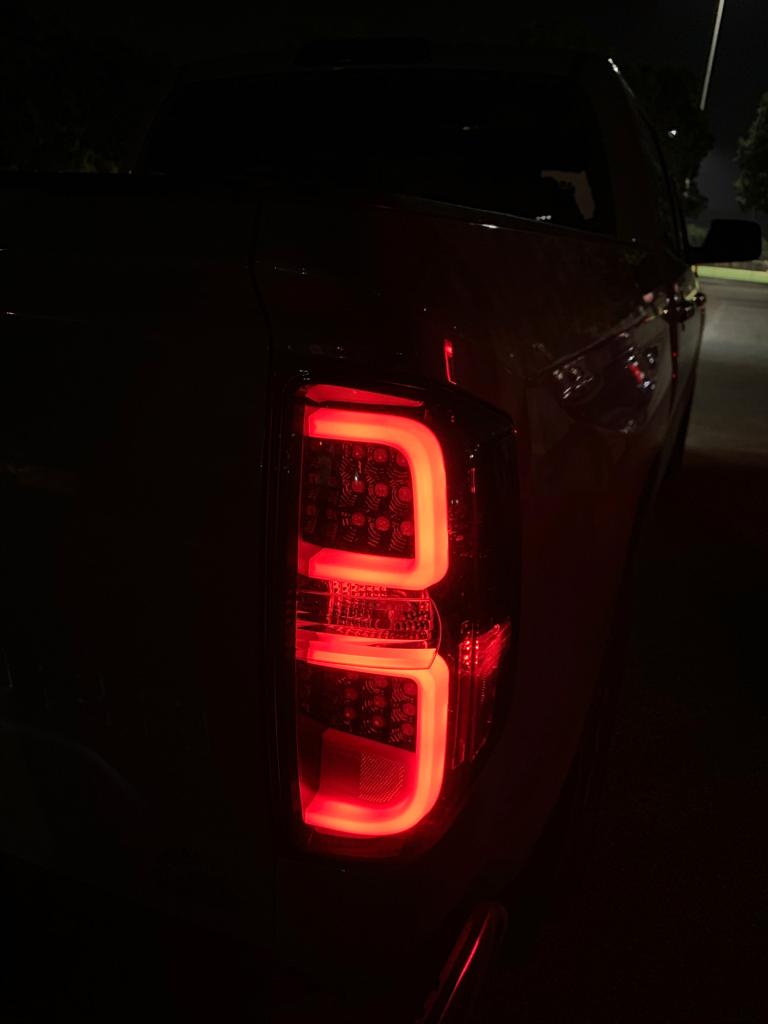 Toyota Tail Lights, Toyota Tundra Tail Lights, Tundra 14-21 Tail Lights, LED Tail Lights, Smoked Tail Lights, Recon Tail Lights