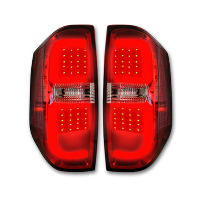 Toyota Tail Lights, Toyota Tundra Tail Lights, Tundra 14-21 Tail Lights, LED Tail Lights, Red Tail Lights, Recon Tail Lights