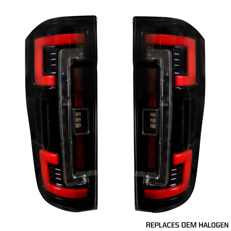 Ford Tail Lights, Ford Super Duty Tail Lights, Super Duty 17-19 Tail Lights, Tail Lights, Smoked Tail Lights, Ford F250 Tail Lights, Ford F350 Tail Lights, Ford F450 Tail Lights, Ford F550 Tail Lights