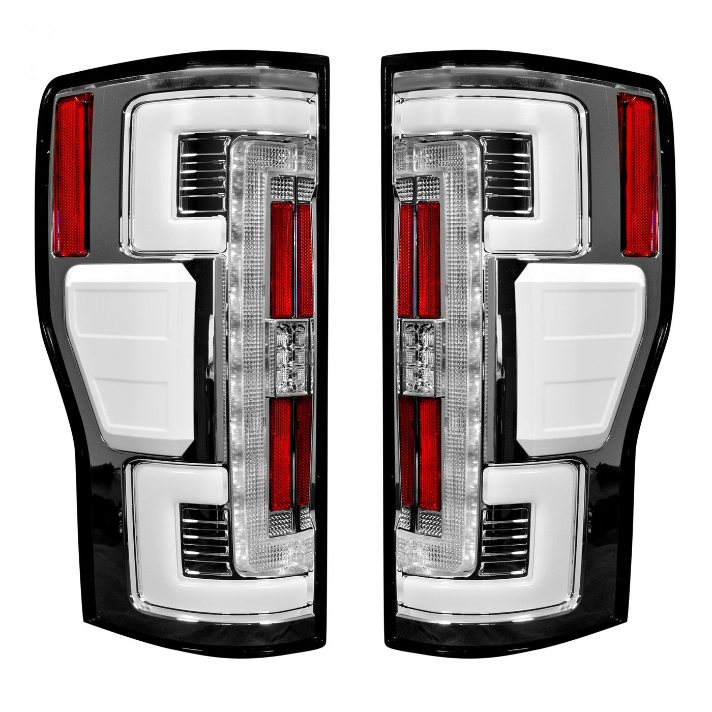 Ford Tail Lights, Ford Super Duty Tail Lights, Super Duty 17-19 Tail Lights, Tail Lights, Clear Lens Tail Lights, Ford F250 Tail Lights, Ford F350 Tail Lights, Ford F450 Tail Lights, Ford F550 Tail Lights