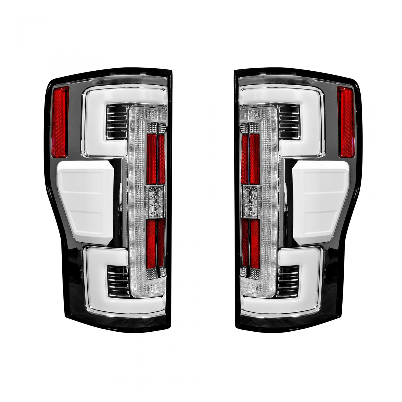 Ford Tail Lights, Ford Super Duty Tail Lights, Super Duty 17-19 Tail Lights, Tail Lights, Clear Tail Lights, Ford F250 Tail Lights, Ford F350 Tail Lights, Ford F450 Tail Lights, Ford F550 Tail Lights