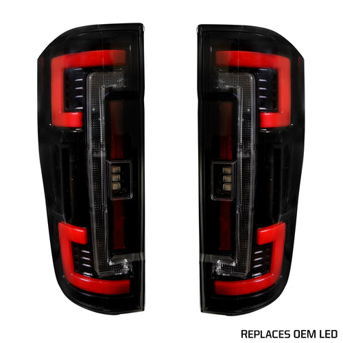 Ford Tail Lights, Ford Super Duty Tail Lights, Super Duty 17-19 Tail Lights, Tail Lights, Smoked Tail Lights, Ford F250 Tail Lights, Ford F350 Tail Lights, Ford F450 Tail Lights, Ford F550 Tail Lights