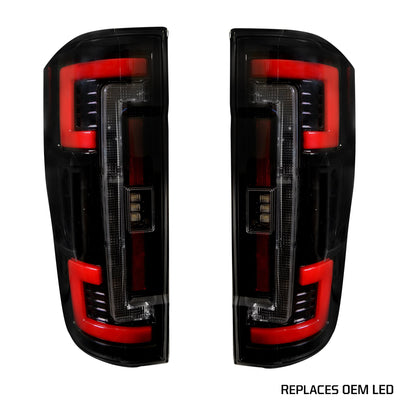 Ford Tail Lights, Ford Super Duty Tail Lights, Super Duty 20-22 Tail Lights, Tail Lights, Smoked Tail Lights