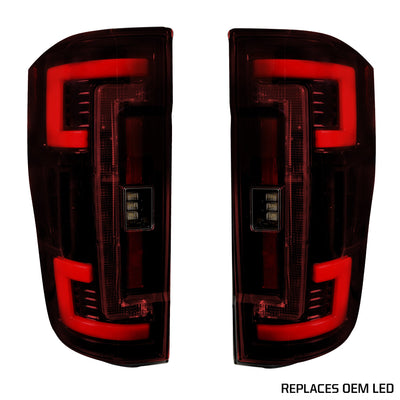 Ford Tail Lights, Ford Super Duty Tail Lights, Super Duty 17-19 Tail Lights, Tail Lights, Red Lens Tail Lights, Ford F250 Tail Lights, Ford F350 Tail Lights, Ford F450 Tail Lights, Ford F550 Tail Lights