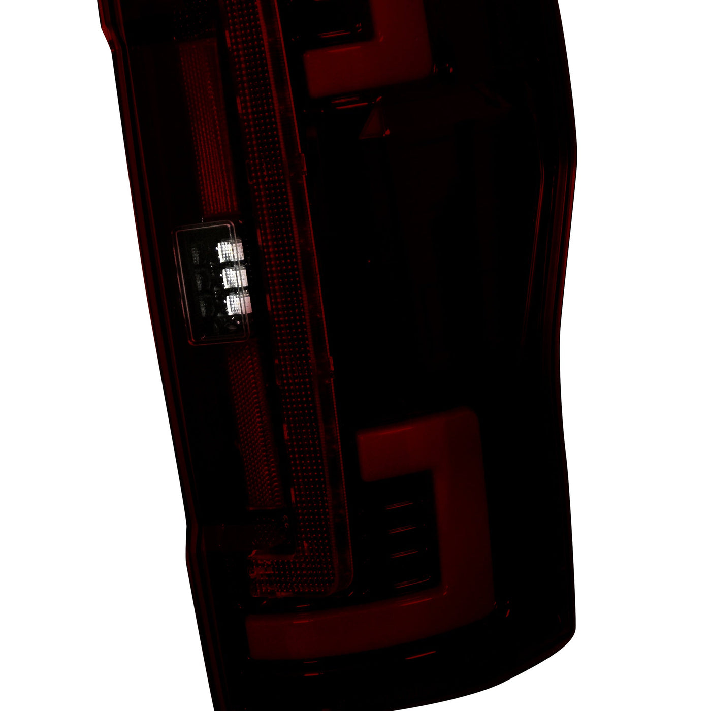 Ford Tail Lights, Ford Super Duty Tail Lights, Super Duty 20-22 Tail Lights, Tail Lights, Dark Red Smoked Tail Lights