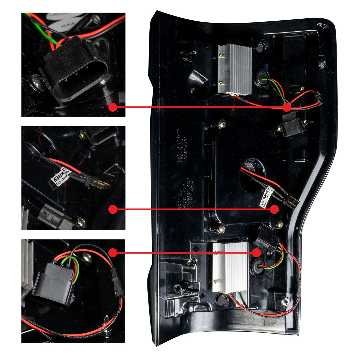 Ford Tail Lights, Ford Super Duty Tail Lights, Super Duty 20-22 Tail Lights, Tail Lights, Smoked Tail Lights