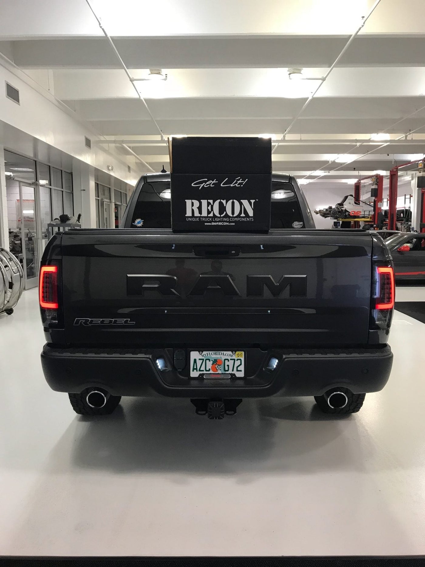 Dodge Tail Lights, Dodge RAM Tail Lights, RAM 1500 Tail Lights, RAM 2500 Tail Lights, RAM 3500 Tail Lights, RAM 1500 13-18 Tail Lights, Smoked Tail Lights, Recon Tail Lights, Tail Lights