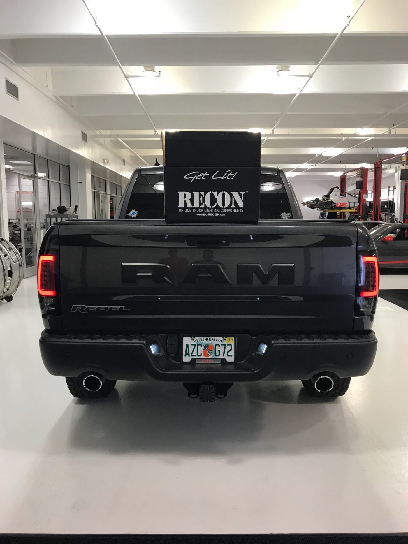 Dodge RAM Tail Lights, RAM Tail Lights, RAM 1500 09-18 Tail Lights, RAM 2500 10-18 Tail Lights, RAM 3500 10-18 Tail Lights, Tail Lights, Smoked Tail Lights, Recon Tail Lights