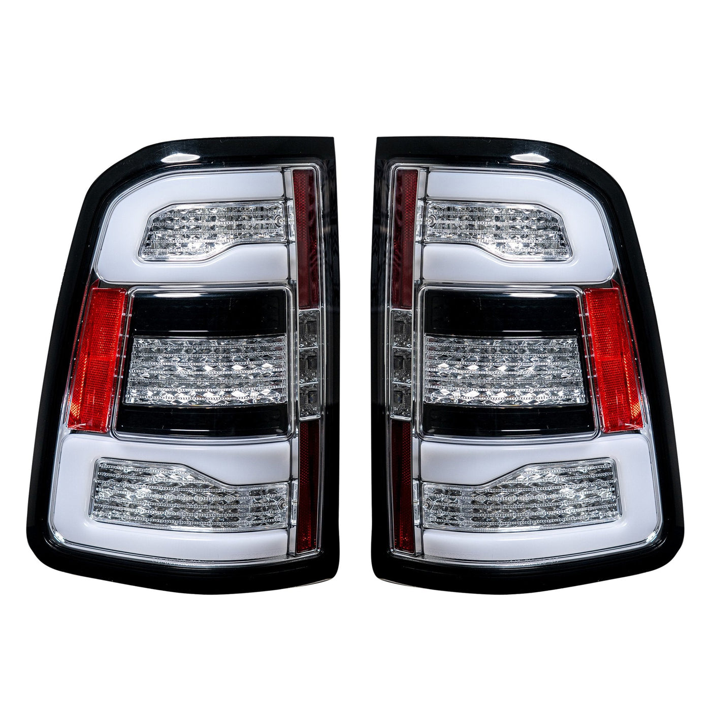 Dodge Tail Lights, Dodge RAM Tail Lights, RAM 1500 Tail Lights, RAM 1500 19-21 Tail Lights, Clear Tail Lights, Recon Tail Lights, Tail Lights