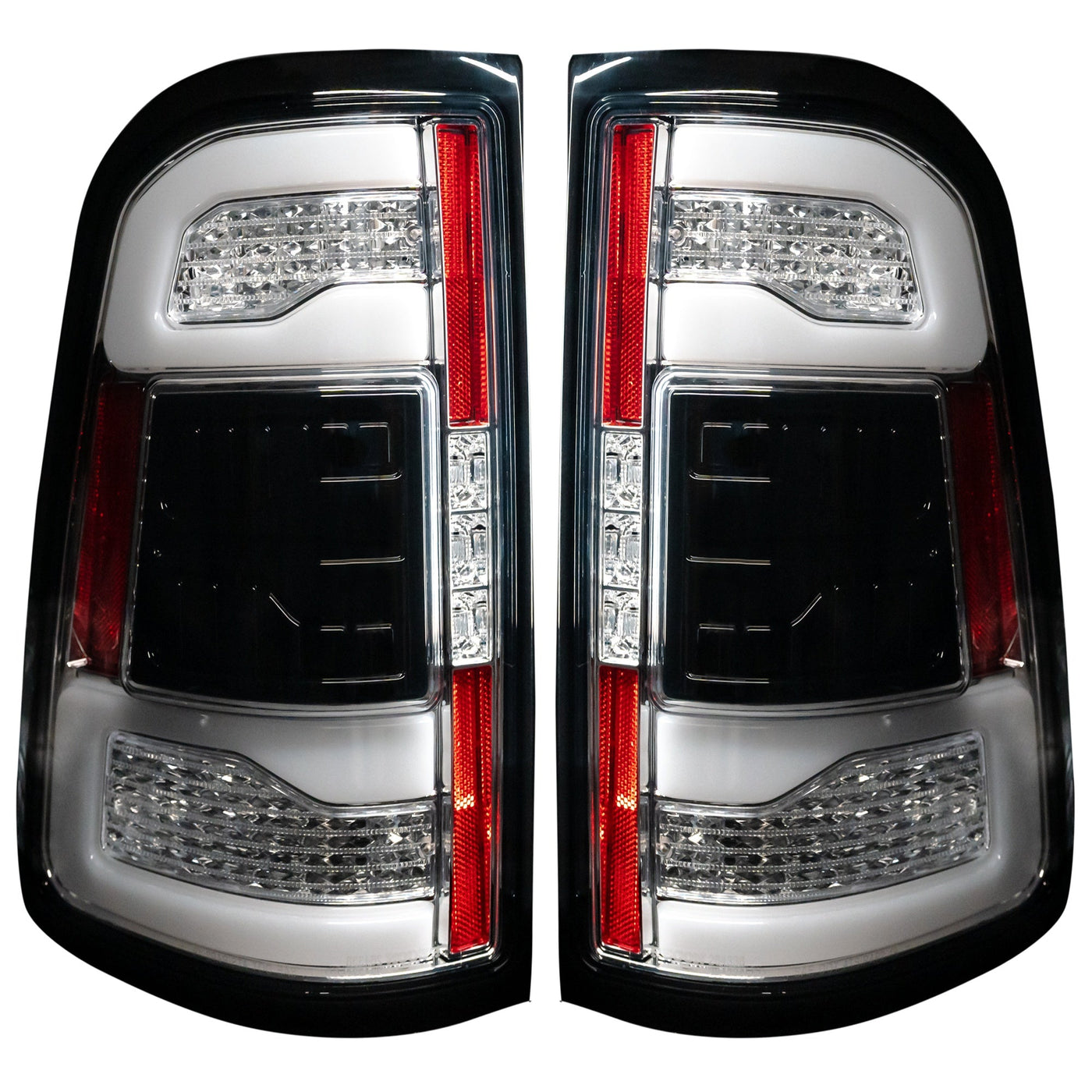 Dodge Tail Lights, Dodge RAM Tail Lights, RAM 1500 Tail Lights, RAM 1500 19-21 Tail Lights, Clear Tail Lights, Recon Tail Lights, Tail Lights