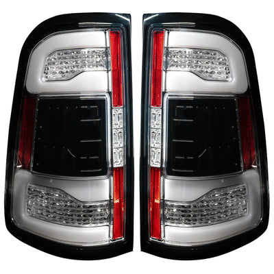 Dodge Tail Lights, Dodge RAM Tail Lights, RAM 1500 Tail Lights, RAM 1500 19-21 Tail Lights, Clear Tail Lights, Recon Tail Lights, Tail Lights