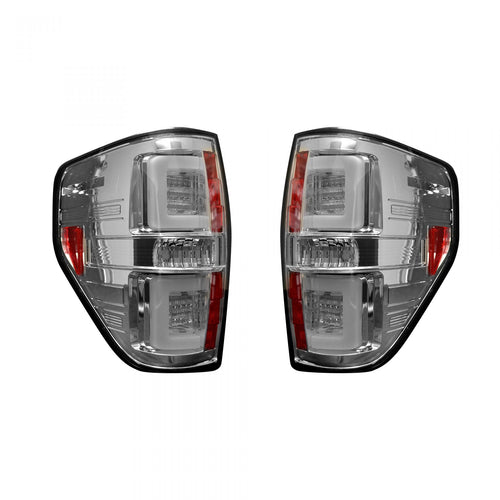 Ford Tail Lights, Ford F150 Tail Lights, F150 09-14 Tail Lights, Raptor 09-14 Tail Lights, Clear Tail Lights, Recon Tail Lights, Tail Lights