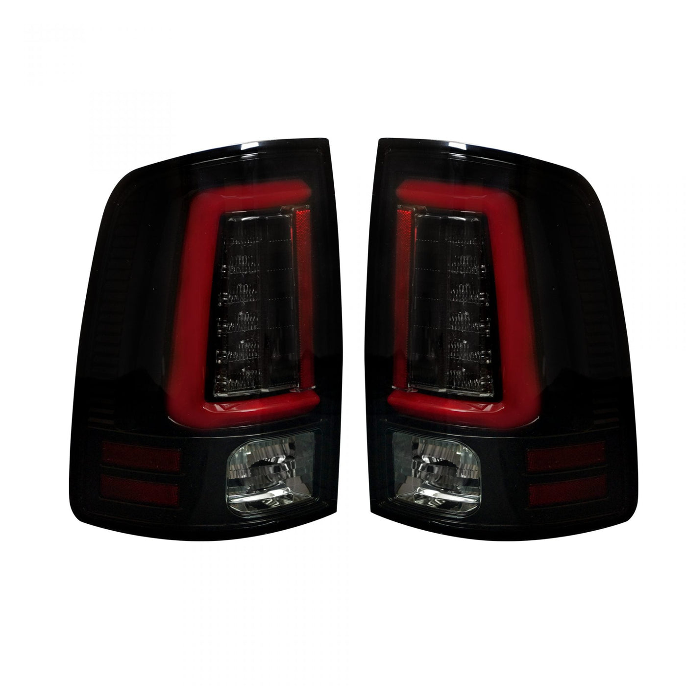 Dodge Tail Lights, Dodge RAM Tail Lights, RAM 1500 Tail Lights, RAM 2500 Tail Lights, RAM 3500 Tail Lights, RAM 1500 13-18 Tail Lights, Smoked Tail Lights, Recon Tail Lights, Tail Lights