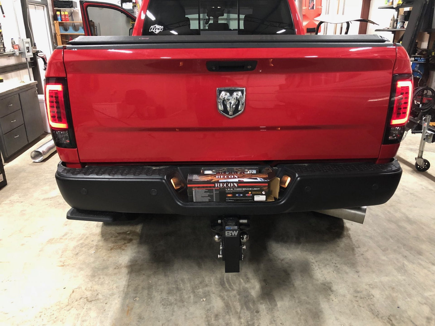 Dodge Tail Lights, Dodge RAM Tail Lights, RAM 1500 Tail Lights, RAM 2500 Tail Lights, RAM 3500 Tail Lights, RAM 1500 13-18 Tail Lights, Smoked Tail Lights, Recon Tail Lights, Tail Lights