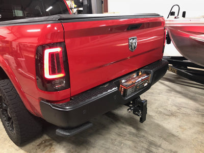 Dodge Tail Lights, Dodge RAM Tail Lights, RAM 1500 09-18 Tail Lights, RAM 2500 10-18 Tail Lights, RAM 3500 10-18 Tail Lights, Red Tail Lights, Recon Tail Lights