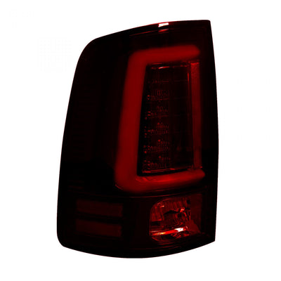 Dodge Tail Lights, Dodge RAM Tail Lights, RAM 1500 09-18 Tail Lights, RAM 2500 10-18 Tail Lights, RAM 3500 10-18 Tail Lights, Dark Red Smoked Tail Lights, Recon Tail Lights