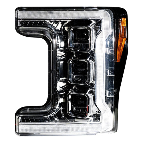Ford Projector Headlights, Superduty Projector Headlights, Superduty 17-19 Projector Headlights, Clear Headlights, Recon Projector Headlights