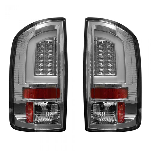 Dodge Tail Lights, Dodge RAM Tail Lights, RAM 1500 02-06 Tail Lights, RAM 2500 03-06 Tail Lights, RAM 3500 03-06 Tail Lights, Clear Tail Lights, Recon Tail Lights