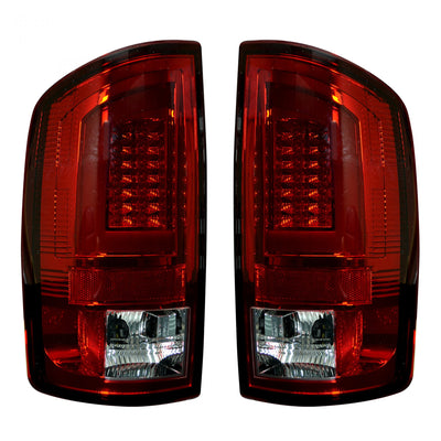 Dodge Tail Lights, Dodge RAM Tail Lights, RAM 1500 07-08 Tail Lights, RAM 2500 07-09 Tail Lights, RAM 3500 07-09 Tail Lights,  Red Tail Lights, Recon Tail Lights