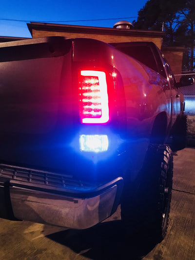 GMC Tail Lights, Sierra Tail Lights, Sierra 07-13 Tail Lights, Red Tail Lights, Recon Tail Lights, GMC Tail Lights