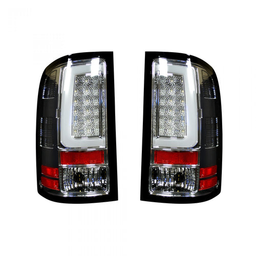 GMC Sierra Tail Lights, Sierra 07-13 Tail Lights, Tail Lights, Clear Tail Lights, Recon Tail Lights, GMC Tail Lights