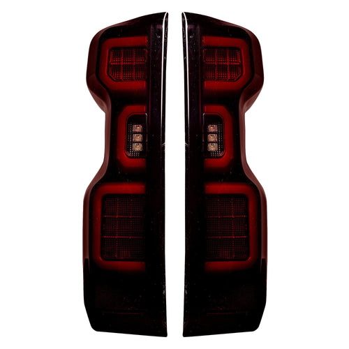 Chevy Tail Lights, Silverado Tail Lights, Silverado 1500 Tail Lights, Silverado 2500 Tail Lights, Silverado 3500 Tail Lights, Red Smoked Tail Lights, Recon Tail Lights