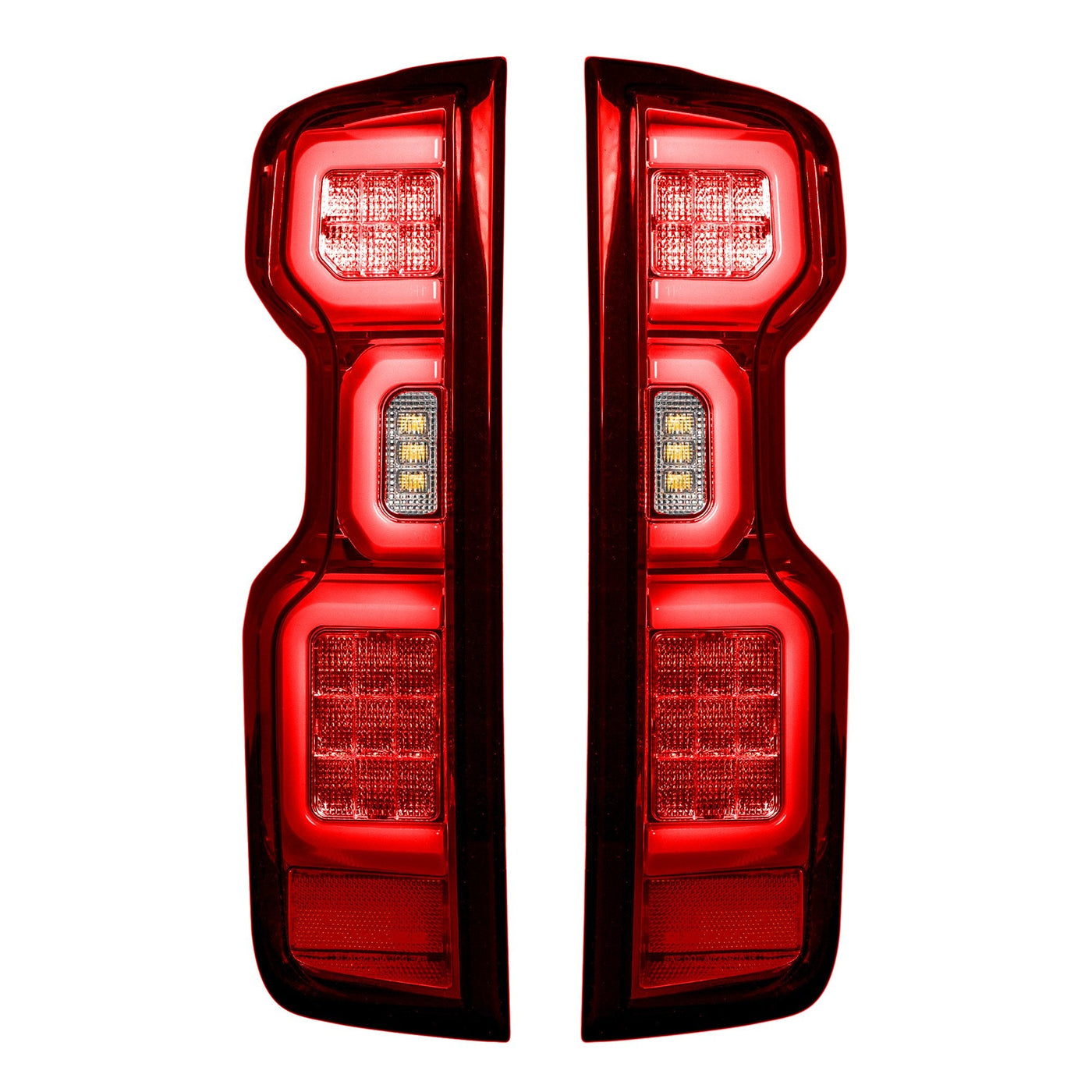 Chevy Tail Lights, Silverado Tail Lights, Silverado 1500 Tail Lights, Silverado 2500 Tail Lights, Silverado 3500 Tail Lights, Red Tail Lights, Recon Tail Lights